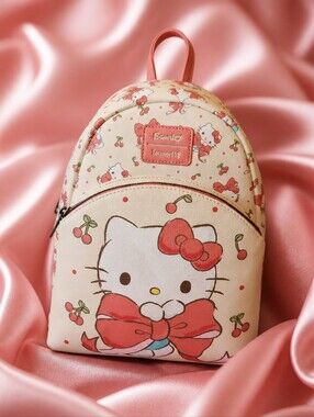 Sanrio x Loungefly Hello Kitty Pink Cherry Mini Backpack
